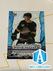 2020-21 Tim Hortons Clear Cut Phenoms Elias Pettersson #CC-2 Canucks